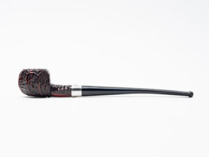 Peterson Carroll of Carrollton 2025 Rusticated Fishtail (10/249) Tobacco Pipe