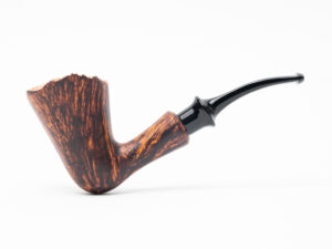 Chacom Fleur Smooth Contrast Bent Dublin Tobacco Pipe