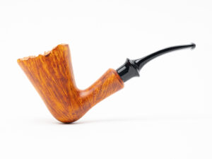 Chacom Fleur Smooth Natural Bent Dublin Tobacco Pipe