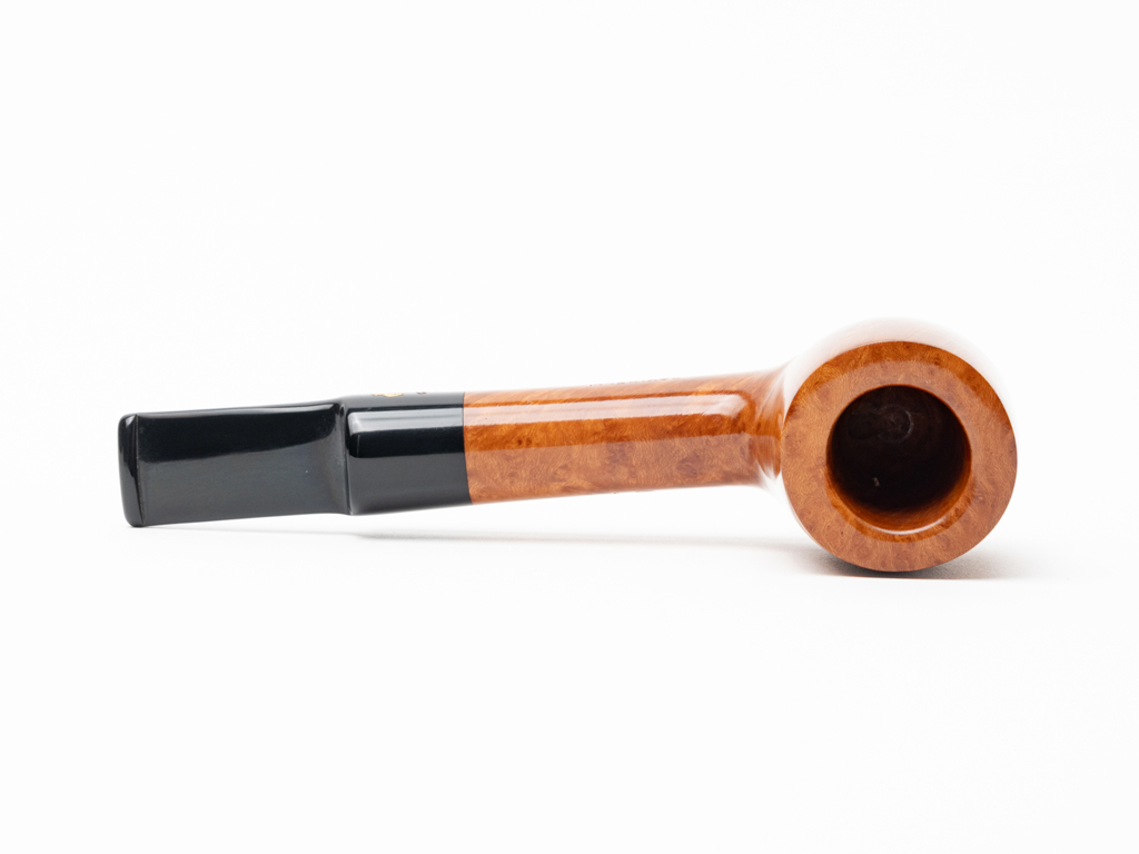 Savinelli Autograph Smooth Billiard (4) (6mm) Tobacco Pipe - The