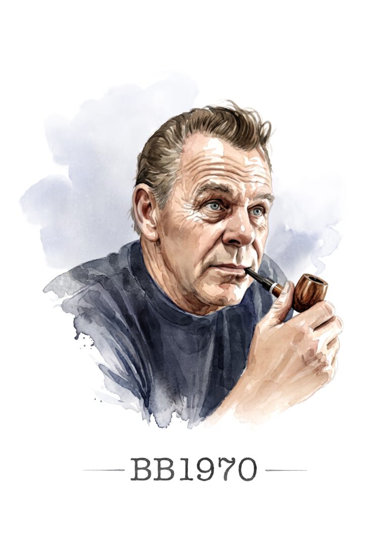 BB1970 Birthday Bash watercolour artwork