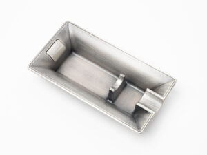Prometheus Single Cigar Antique Chrome Ashtray