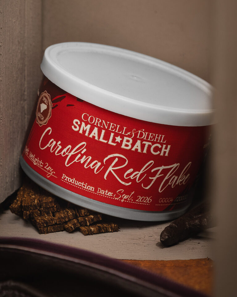 Cornell & Diehl Small Batch: Carolina Red Flake 2026 2oz. Pipe Tobacco