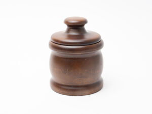 Brebbia Elmwood Tobacco Jar