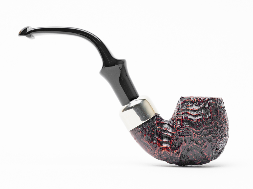 standard tobacco Peterson System Standard Sandblasted (317) P-Lip Tobacco Pipe