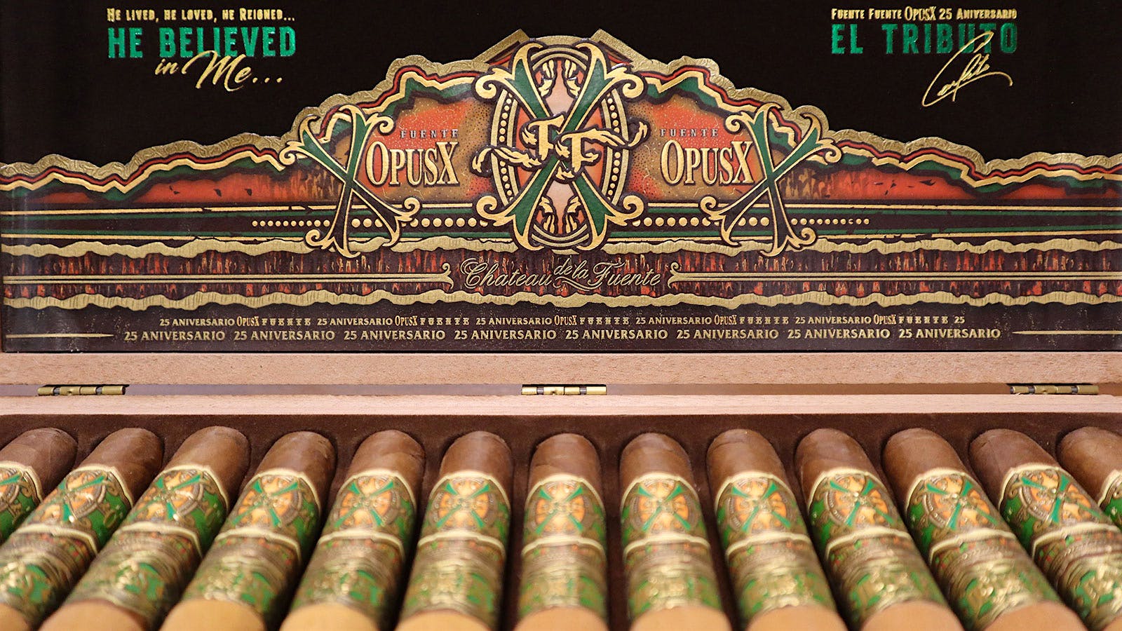 Arturo Fuente Opus X 25th Anniversary El Tributo Box Set - The