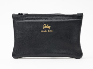 Jobey Lambskin Zipper Tobacco Pouch with Plastic Lining