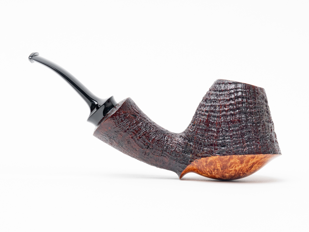 Jason Patrick Sandblasted Large Volcano Tobacco Pipe - The Country ...