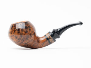 Nording Smooth Bent Apple Smooth Nosewarmer (1-2) Tobacco Pipe