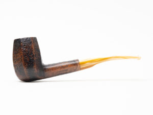 Mastro Geppetto Sabbiato Paneled Bent Egg Tobacco Pipe