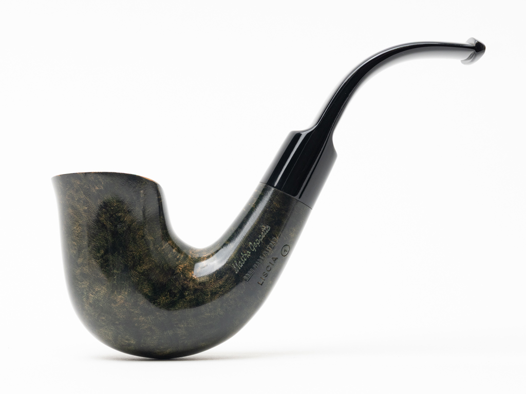 dublin tobacco pipe Mastro Geppetto Liscia (1) Bent Dublin Tobacco Pipe