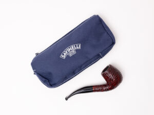 Savinelli One Starter Kit Rusticated (601) (6mm) Tobacco Pipe