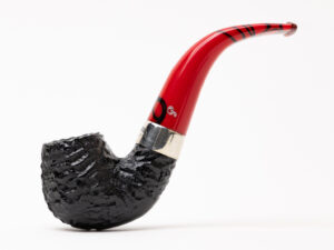 Peterson Dracula Rusticated (230) Fishtail Tobacco Pipe
