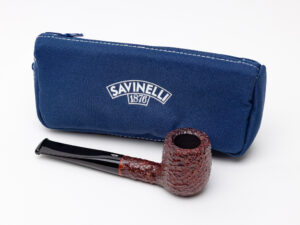 Savinelli One Starter Kit Rusticated (106) (6mm) Tobacco Pipe