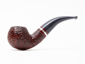 Savinelli Lunaria Rusticated Bordeaux (642) (6mm) Tobacco Pipe