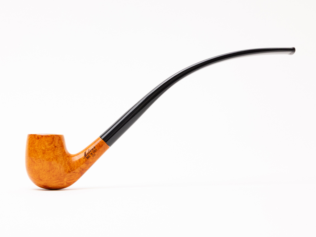Molina Lungo Smooth Light Brown (X16) Tobacco Pipe