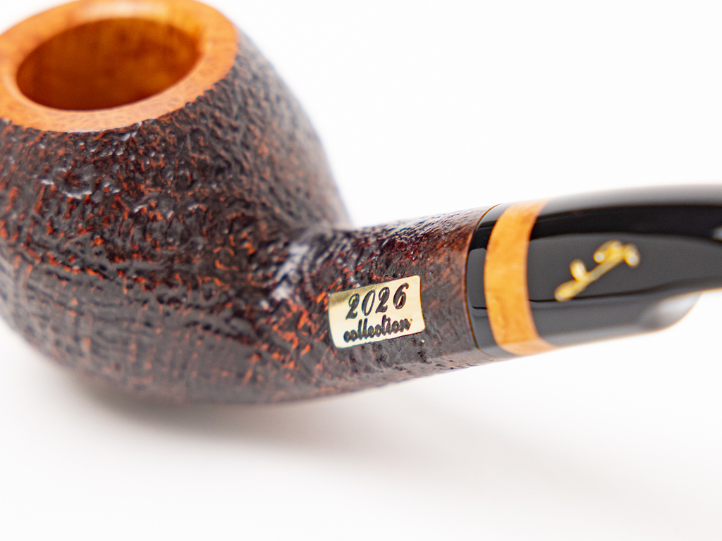 Savinelli Collection 2026 Sandblasted with Smooth Top (6mm