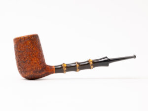 Smokin Barrel Briars Sandblasted Crosscut Stack Billiard