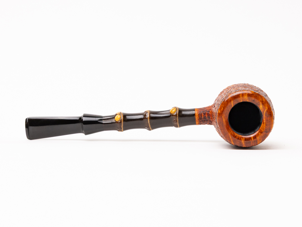 Smokin Barrel Briars Sandblasted Crosscut Stack Billiard - Image 3