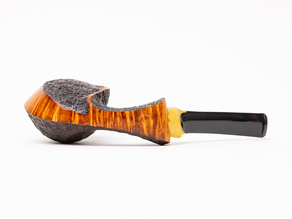 Jared Coles Blasted & Smooth Blowfish Tobacco Pipe