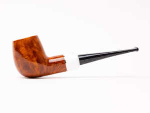 White Elephant Kenya Smooth Terracotta Billiard (9mm) Tobacco Pipe