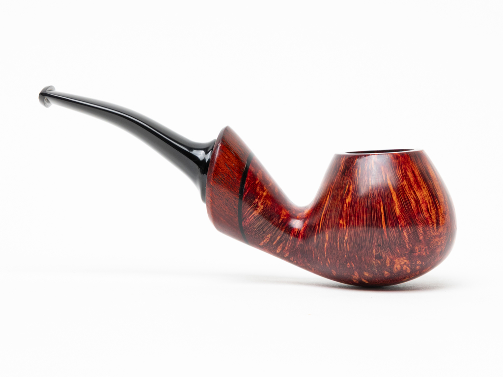 Castle Briars Smooth Bent Brandy Tobacco Pipe - Image 2