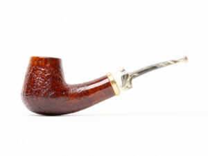 SH Pfeifen Sandblasted Freehand Tobacco Pipe