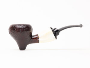 SH Pfeifen Sandblasted Freehand Tobacco Pipe
