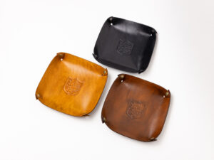Dark Fired Leather Valet