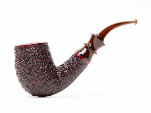 Rinaldo Lithos Bent Billiard (YY) Tobacco Pipe
