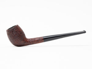 BriarWorks Belge with Long Tapered Stem Brown Blast (C142) Tobacco Pipe