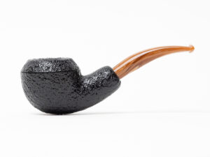 BriarWorks Limited Bent Rhodesian Tobacco Pipe