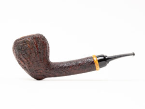 Jason Patrick Sandblasted Long Shanked Acorn Tobacco Pipe