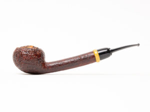 Jason Patrick Sandblasted Long Shanked Tomato Tobacco Pipe
