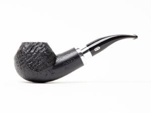 Chacom Skipper Sandblasted Black (995) Tobacco Pipe