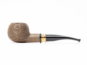 Erik Stokkebye 4th Generation Klassisk Sandblasted Bog (406) Tobacco Pipe