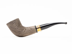 Erik Stokkebye 4th Generation Klassisk Sandblasted Bog (404) Tobacco Pipe