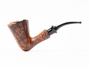Chacom Fleur Contrast Bent Dublin Tobacco Pipe