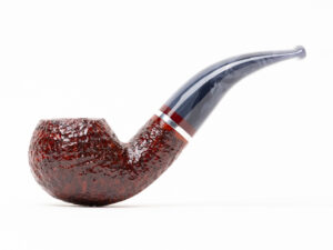 Savinelli Lunaria Rusticated Bordeaux (642) (6mm) Tobacco Pipe