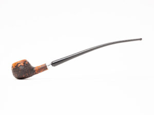 Nording Partially Rusticated Churchwarden Spigot Tobacco Pipe