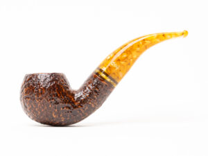 Savinelli Miele Brown Rusticated (642) (6mm) Tobacco Pipe