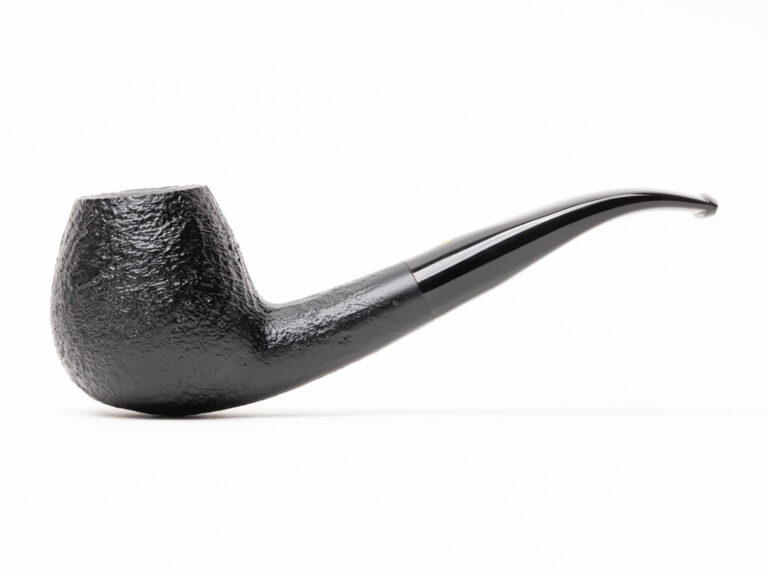 Brigham Giant Sandblasted (1203) (Rock Maple Inserts) Tobacco Pipe