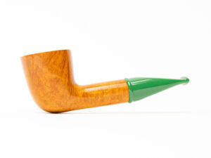 Savinelli Mini Smooth Green Stem (409) (6mm) Tobacco Pipe