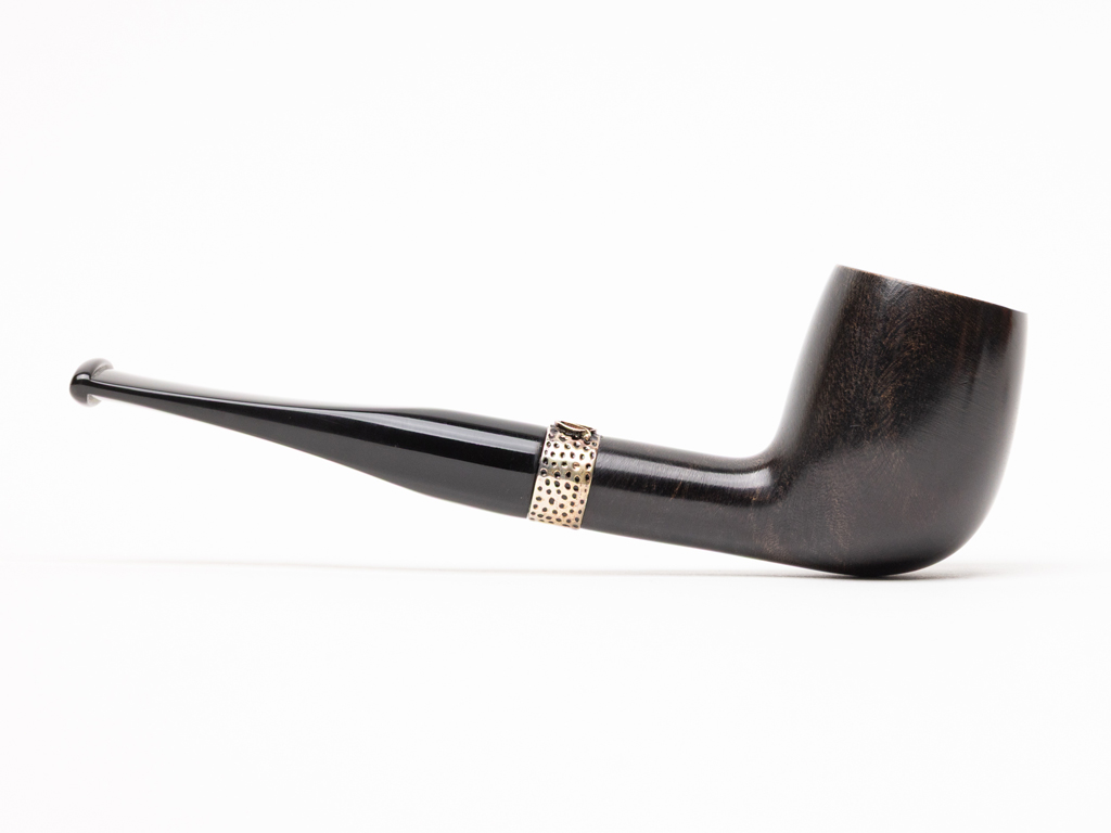 Nording Silver Classic Smooth Billiard Tobacco Pipe - Image 2