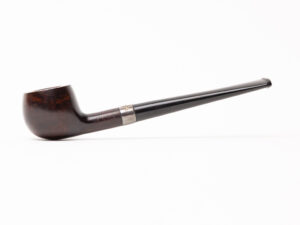 Peterson Junior Heritage Silver Mounted Prince Fishtail Tobacco Pipe