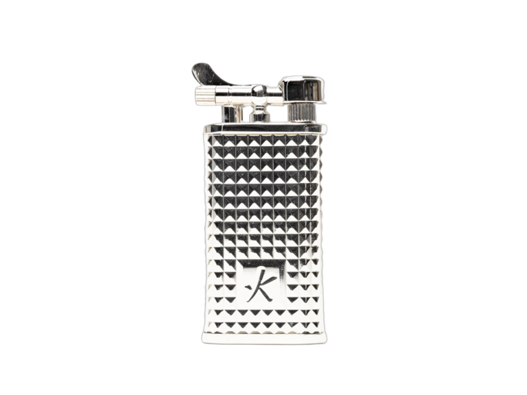 Kiribi Kabuto Mizo Silver Pipe Lighter