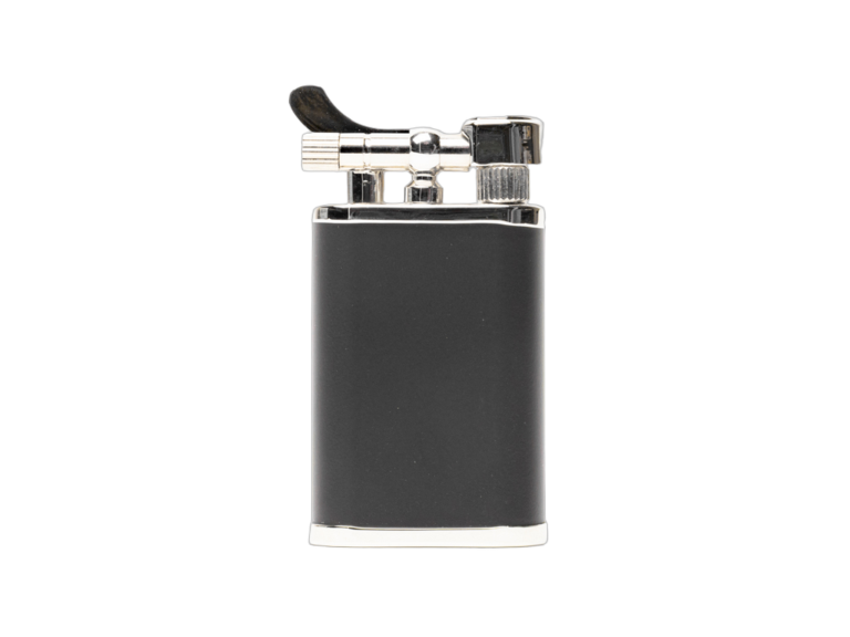 Kiribi Kabuto Short Black Matte Pipe Lighter
