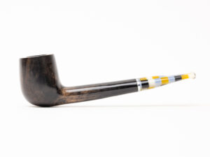 Molina Mosaico Smooth Black (802) (9mm) Tobacco Pipe