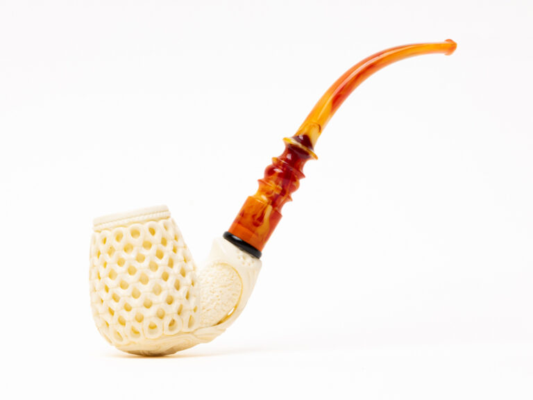 Meerschaum Carved Tobacco Pipe