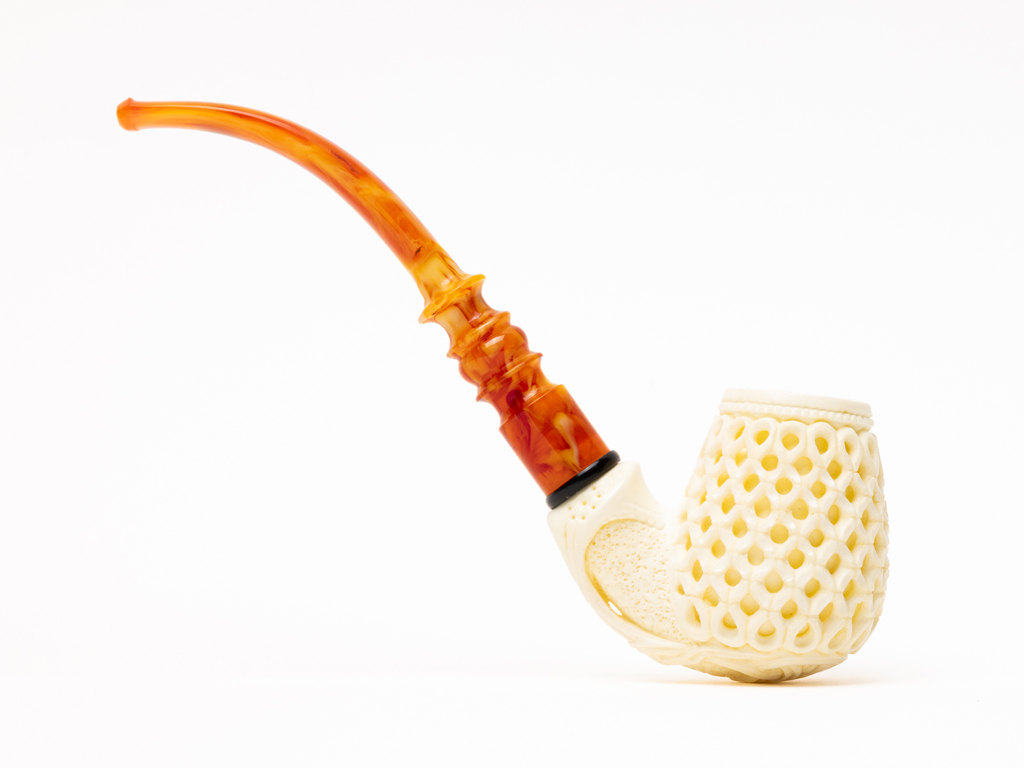 Meerschaum Carved Tobacco Pipe - Image 2